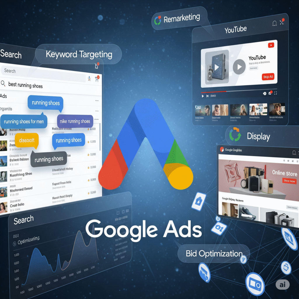 Google Ads (Search, YouTube & Display)